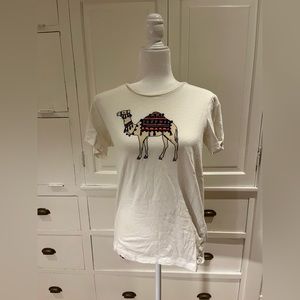 J. Crew Collectors Tee Camel T Shirt